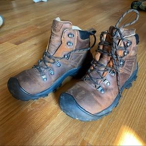 Keen leather waterproof hiking boots